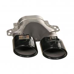 Left tailpipe trim panel