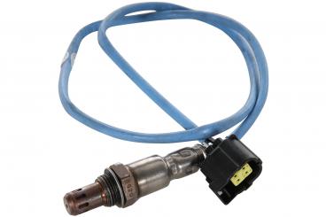 Oxygen sensor downstream of left and right catalytic convert 