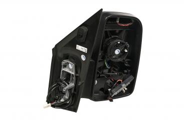 Right electrically adjustable and heated outside mirror with 