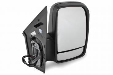 Right electrically adjustable and heated outside mirror with 