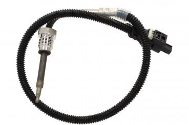 Temperature sensor downstream of catalytic converter 