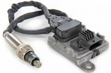 NOX sensor upstream of catalytic converter 