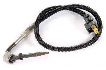 Temperature sensor upstream of catalytic converter 