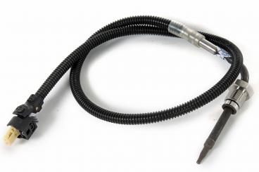 Temperature sensor upstream of particulate filter 