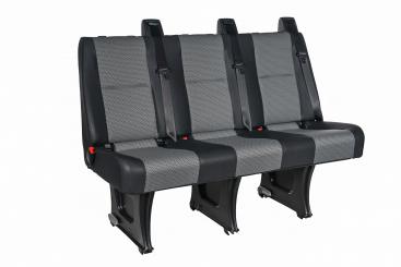 Three-seater bench rear 1st/2nd. Seat frame/narrow seat fram 