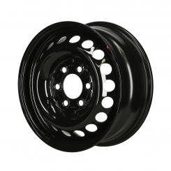Steel rim arctic white