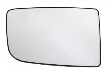 Outside mirror glass LI top/electrically heated, asphericall 
