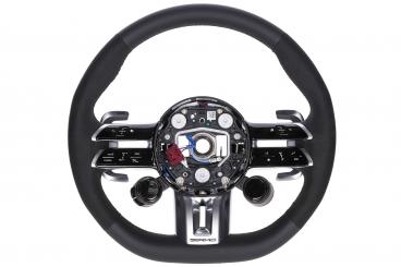 Microfiber/leather/ART steering wheel 