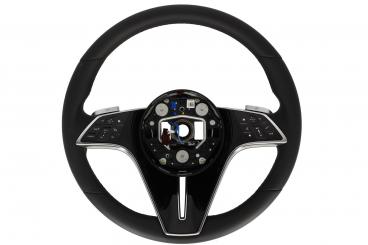 Leather steering wheel 