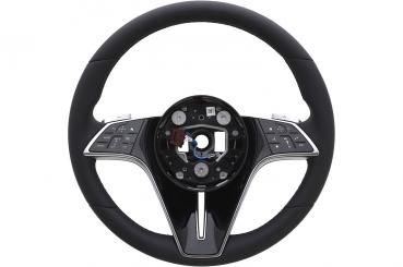Leather steering wheel 