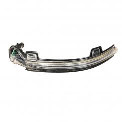 Housing color left outside mirror turn signal lamp: black