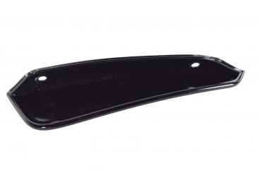 Right side spoiler black bumper cover 