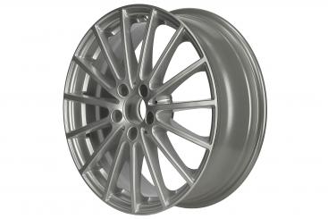 Aluminum rim multi-spoke wheel 