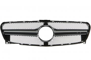 Silver shadow radiator grille, chrome-plated SRV 