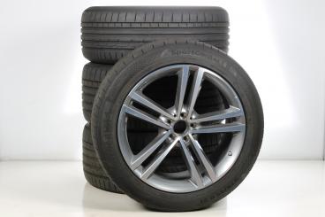 Alloy rims and tires set CONTI/Sport Contact 6 5 - double-sp 