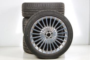 Alloy rims and tires set PIR/P Zero multi-spoke wheel 