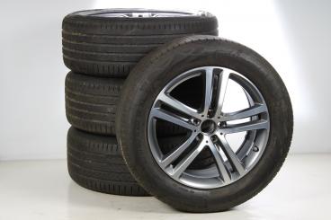Summer Wheel and Tire Package Alloy 20 Inch with Continental Tires for GLE-Class, GLE-Coupé, GLS-Class 167, Original Mercedes-Benz
