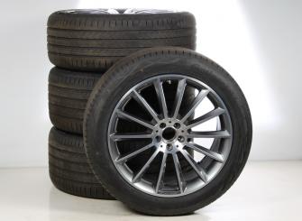Summer Wheel and Tire Package Alloy 21 Inch with Continental Tires for GLE-Class, GLE-Coupé, GLS-Class 167, Original Mercedes-AMG