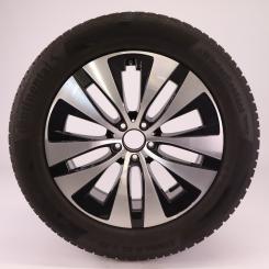 Aluminum wheel and tire assembly CONTI | WinterContactTS850P 