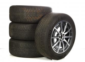 Alloy rims and tires set MICHELIN/PilotAlpin5SUV AMG 10 - wh 