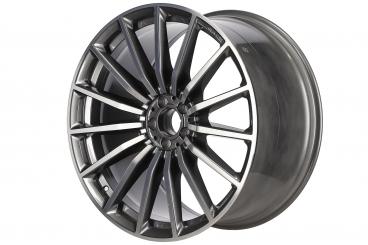 Aluminum rim AMG multi-spoke wheel 
