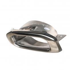 Left tailpipe trim 