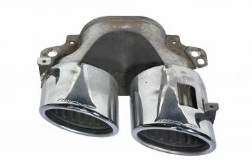 Left tailpipe trim panel 