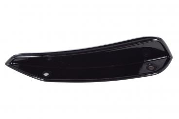 Right upper side spoiler black bumper cover 