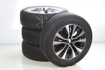Alloy rims and tires set MICHELIN/Alpin5 5 - wheel drive 