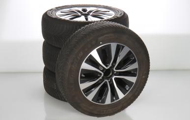 Alloy rims and tires set MICHELIN/Alpin5 5 - wheel drive 