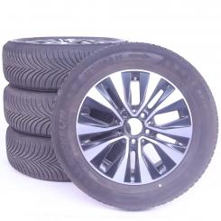 Alloy rims and tires set MICHELIN/Alpin5 5 - wheel drive 