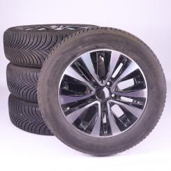 Alloy rims and tires set MICHELIN/Alpin5 5 - wheel drive 