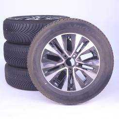 Alloy rims and tires set MICHELIN/Alpin5 5 - wheel drive 