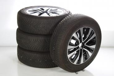 Alloy rims and tires set MICHELIN/Alpin5 5 - wheel drive 