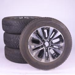 Alloy rims and tires set MICHELIN/Alpin5 5 - wheel drive 