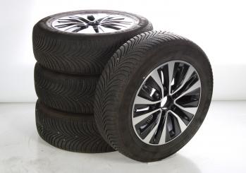 Alloy rims and tires set MICHELIN/Alpin5 5 - wheel drive 