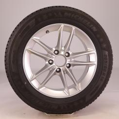 Wheel and tire assembly Alu MICHELIN/Alpin5 5 - double-spoke 