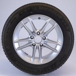 Wheel and tire assembly Alu MICHELIN/Alpin5 5 - double-spoke 