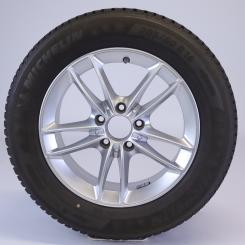 Wheel and tire assembly Alu MICHELIN/Alpin5 5 - double-spoke 