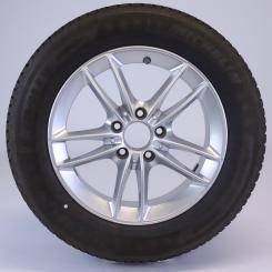 Wheel and tire assembly Alu MICHELIN/Alpin5 5 - double-spoke 