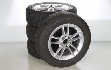 Alloy rims and tires set MICHELIN/Alpin5 5 - wheel drive 