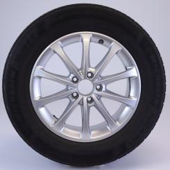 Complete wheel aluminum MICHELIN/PilotAlpin5 10 - wheel driv 