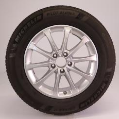 Complete wheel aluminum MICHELIN/PilotAlpin5 10 - wheel driv 