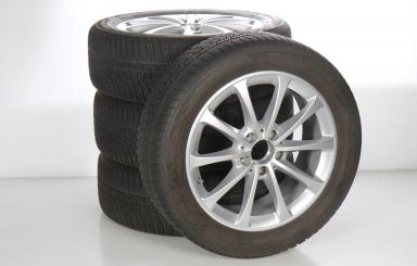 Winter Wheel and Tire Package Alloy 17 Inch with Hankook Tires for CLA 118, CLA ShootingBrake X118 and other, Original Mercedes-Benz
