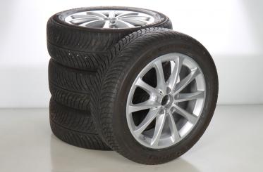 Alloy rims and tires set MICHELIN/PilotAlpin5 10 - wheel dri 