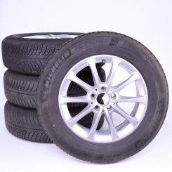 Alloy rims and tires set MICHELIN/PilotAlpin5 10 - wheel dri 