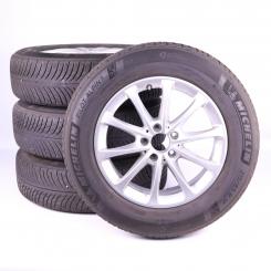 Alloy rims and tires set MICHELIN/PilotAlpin5 10 - wheel dri 