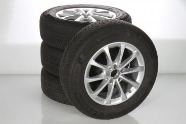 Alloy rims and tires set MICHELIN/PilotAlpin5 10 - wheel dri 