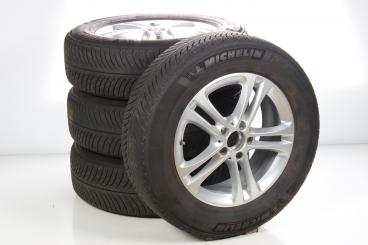 Alloy rims and tires set MICHELIN/pilot Alpin 5 5 - DOUBLE-S 