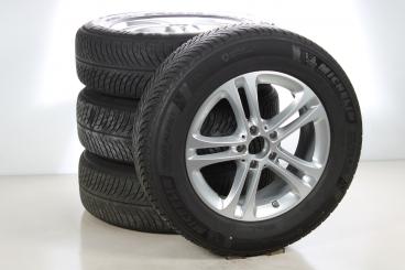 Alloy rims and tires set MICHELIN/pilot Alpin 5 5 - DOUBLE-S 